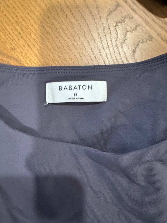 Babaton Slate Gray high neck bodysuit - Picture 3 of 5